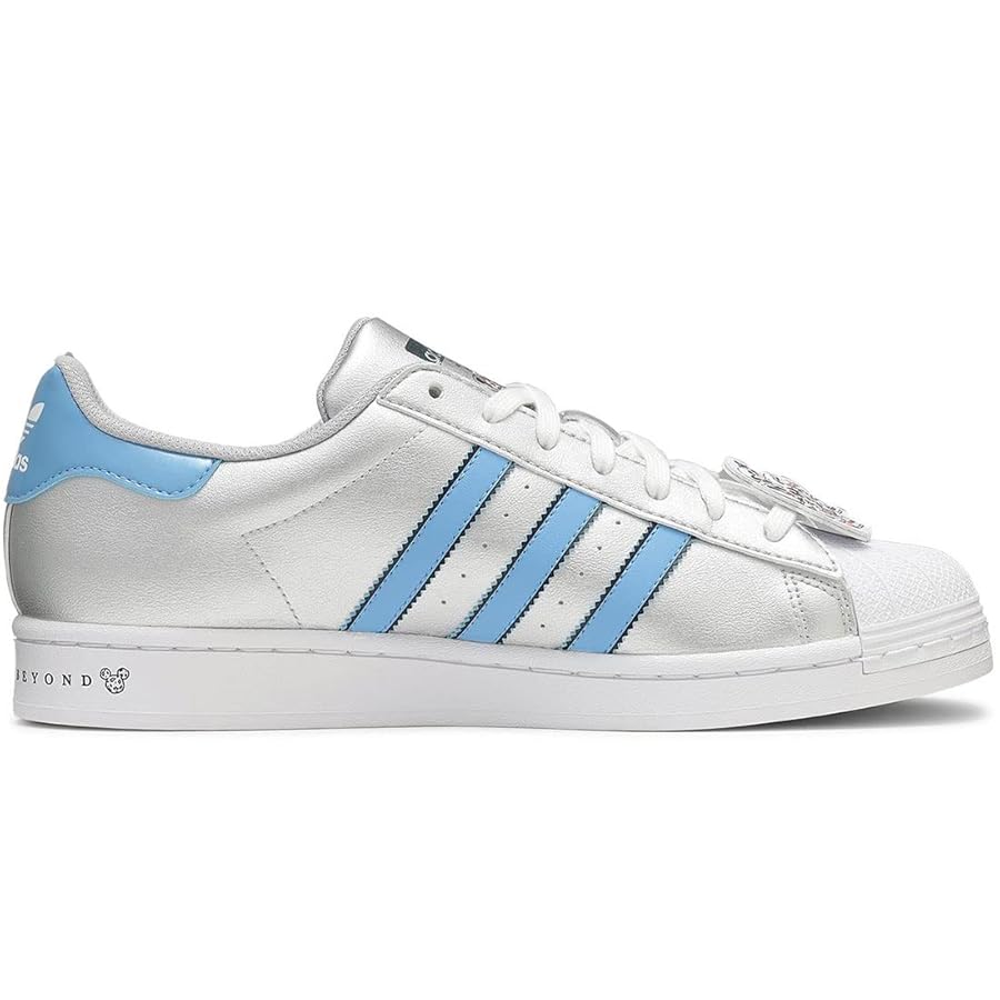 adidasディズニースパースターシルバーメタリック Amazon | [アディダス] スーパースター ディズニー SUPERSTAR